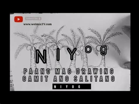 niyog drawing|PAANO I DRAWING GAMIT ANG SALITANG NIYOG.
